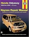 Honda Odyssey 1999-2004 (Haynes Repair Manuals)