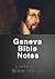 The Holy Bible: Geneva Bible Notes