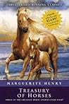 Marguerite Henry Treasury of Horses Collected Set: Misty of Chincoteague, Justin Morgan Had a Horse, King of the Wind