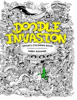 Doodle Invasion: Zifflin's Coloring Book (Paperback)