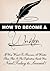 How To Become A Writer (Bec...