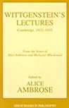 Lectures, Cambridge 1932-35 (Great Books in Philosophy) Lectures, Cambridge 1932-35 (Great Books in Philosophy)