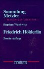 Friedrich Hölderlin (Sammlung Metzler) (German Edition)