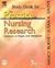 Study Guide for The Practice of Nursing Research: Conduct, Critique, & Utilization