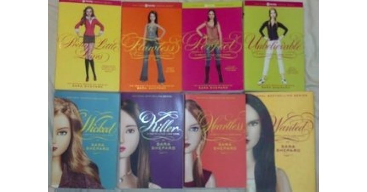 Complete Set Pretty Little Liars (Books 18) by Sara Shepard