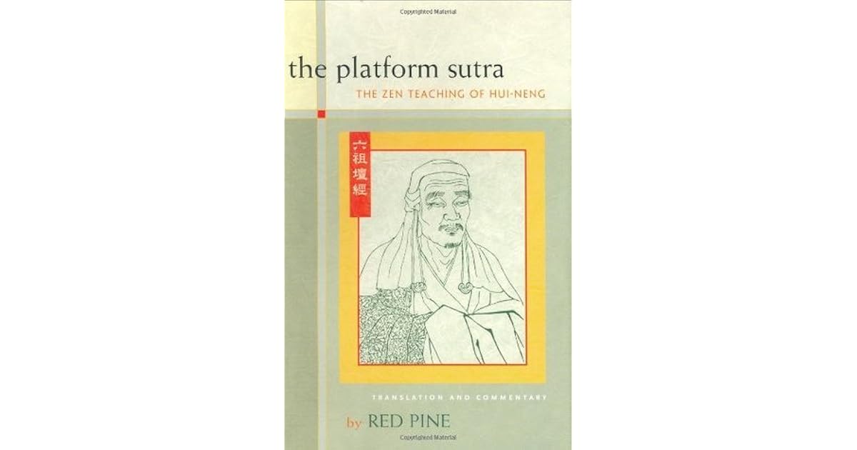 Cover of The Platform Sutra: The Zen Teaching of Hui-neng