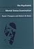 The Psychiatric Mental Status Examination by Paula T. Trzepacz