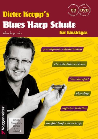 Dieter Kropp's Blues Harp Schule (Paperback)