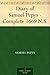Diary of Samuel Pepys - Complete 1669 N.S.