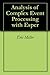 Analysis of Complex Event Processing with Esper