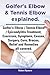 Golfer’s Elbow & Tennis Elbow explained. Golfer’s Elbow / Tennis Elbow / Epicondylitis Treatment, Exercises, Symptoms, Causes, Surgery, Cure, Braces, Relief and Remedies all covered.