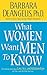 What Women Want Men to Know by Barbara De Angelis
