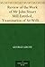 Review of the Work of Mr John Stuart Mill Entitled, 'Examination of Sir William Hamilton's Philosophy.'