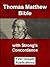 Thomas Matthew Bible with S...