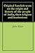 Original Sanskrit texts on the origin and history of the people of India, their religion and institutions