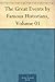The Great Events by Famous Historians, Volume 01