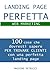 Landing Page Perfetta - 100 cose che dovresti sapere per trovare nuovi clienti [Web Marketing] (Italian Edition)