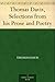 Thomas Davis, Selections from his Prose and Poetry