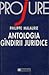 Antologia gîndirii juridice
