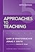 Approaches to Teaching (Thinking About Education Series)
