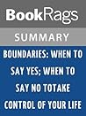 Summary & Study Guide Boundaries by Dr. Henry Cloud and Dr. John Townsend