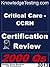 Critical Care CCRN Certific...