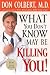 What You Don't Know May Be Killing You: Tips to Avoid Disease
