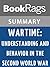 Summary & Study Guide Wartime: Understanding and Behavior in the Second World War by Paul Fussell
