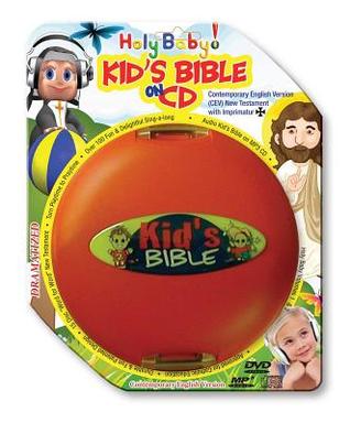 Catholic Kid's Audio Bible (Imprimatur)-with 2 Free Holy Baby DVDs- a 2nd Free Mp3 Kids Audio Bible-Bible Stories for Kid's-Bible stories for ... CEV Version-Audio Book-Red Saucer Case