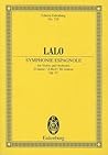 Symphonie Espagnole, Op. 21: in D minor (Edition Eulenburg)