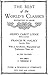 The Best of the World's Classics, Volumes I Through V