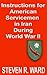 Instructions for American Servicemen in Iran During World War II by Steven R. Ward