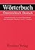 Wörterbuch Österreichisch - Deutsch by Astrid Wintersberger