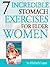 7 Incredible Stomach Exercises for Elder Women (1 Book 4)