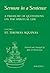 A Treasury of Quotations on the Spiritual Life: St. Thomas Aquinas (Sermon in a Sentence Book 5)