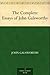 The Complete Essays of John Galsworthy