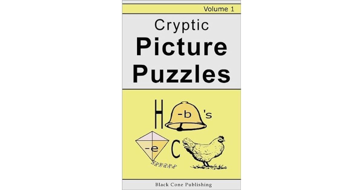 Cryptic Picture Puzzles Volume 1 by E.