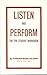 Listen and Perform:  Total Physical Response Activities for Beginning and Intermediate ESL Students (Student Workbook)