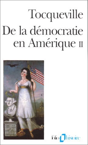 Capa do Livro De la Démocratie en Amérique, tome II