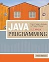 Java Programming: From Problem Analysis To Program Design