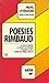 Poésies Rimbaud (Profil d'une oeuvre ; 55)