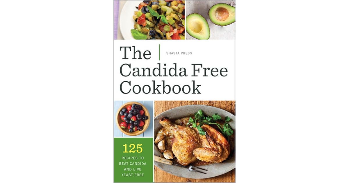 Book giveaway for Candida Free Cookbook 125 Recipes to Beat Candida and Live Yeast Free by