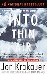 Into Thin Air by Jon Krakauer Into Thin Air by Jon Krakauer