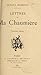 Lettres de Ma Chaumière