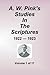 Studies in the Scriptures - 1922-23, Volume 1 of 17 Volumes