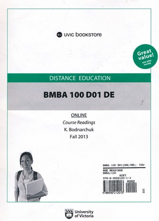 Business Administration: Course Readings (UVic BMBA, 100 D01 DE)