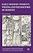 Early Modern Women's Writing and the Rhetoric of Modesty (Early Modern Literature in History)