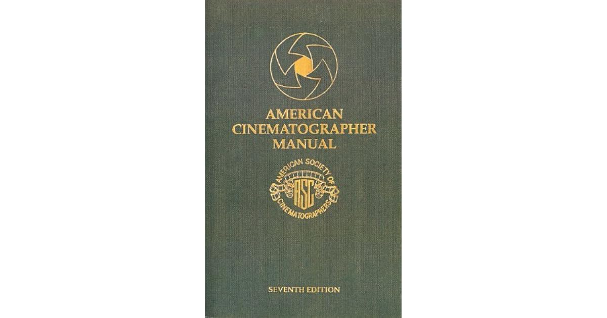 American Cinematographer Manual By Rod Ryan