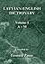 Latvian-English Dictionary : Volume I A - M