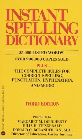 Instant Spelling Dictionary (Paperback)